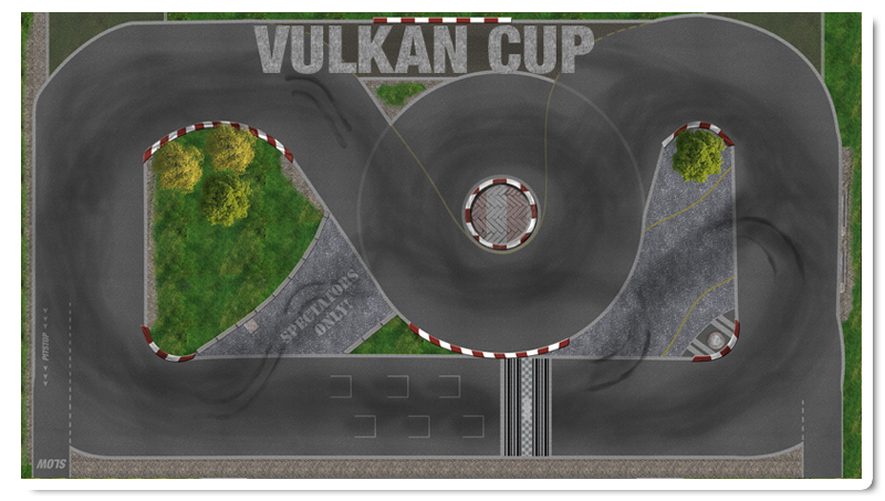 Dr!ft Rennstrecke Vulkan Cup
